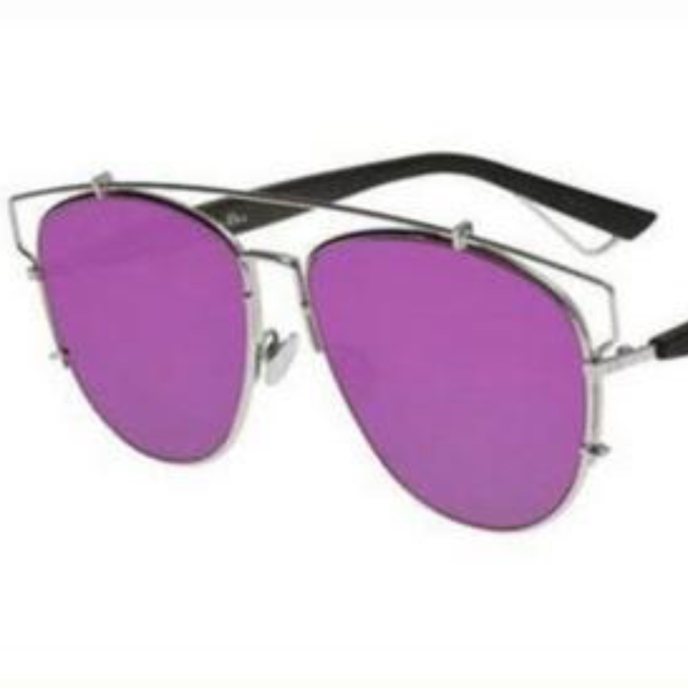 Dior Purple Reflective Technologic Sunglasses
